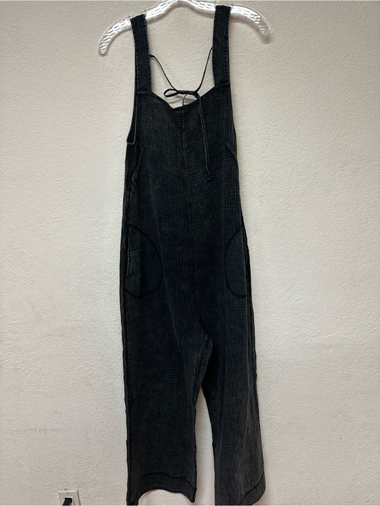 Zenana Signature Pants - ZENANA Women's Black gray Blend Overalls Jumpsuit